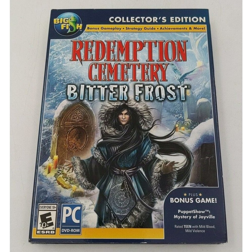 NEW & SEALED Redemption Cemetery Bitter Frost & Men in Black Collector's Edition